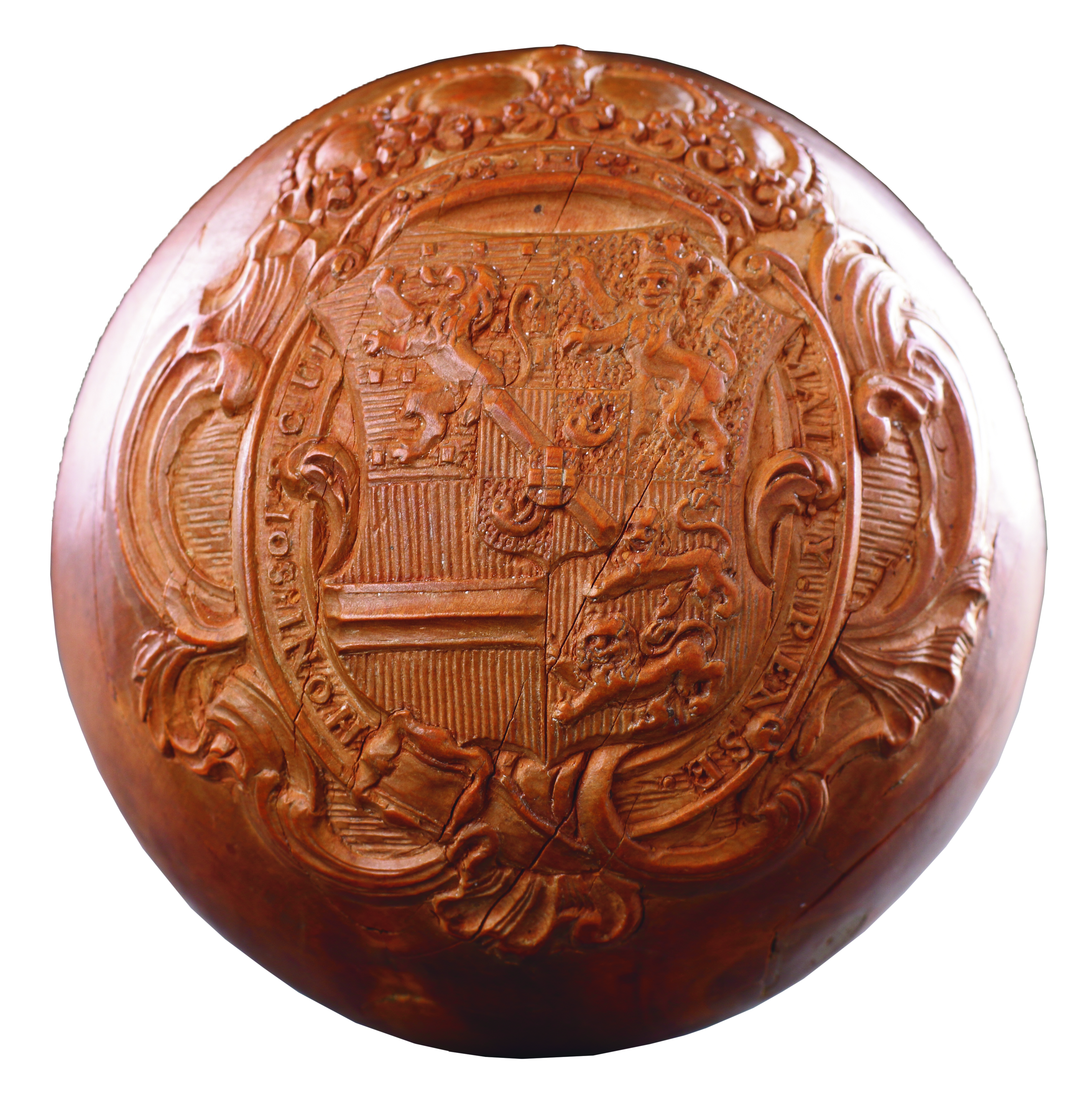 An Unusual Carved Boxwood ‘Sphere’